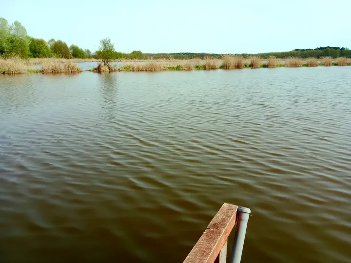 Water seen from the landing at Chalk pits, Brzezie Pomorskie
