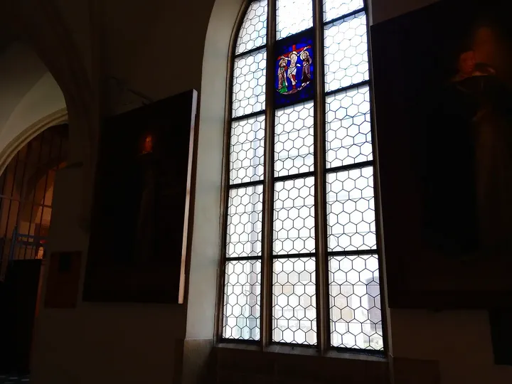 Light through a high window at Dominican monastery, Kraków
