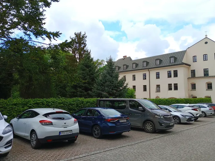 The open space behind the street frontage at Poselska Street
