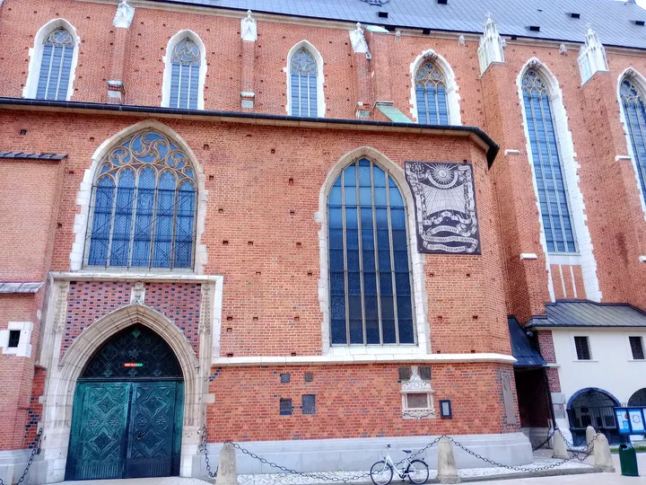 St Mary’s Basilica from the side at Saint Mary’s Square