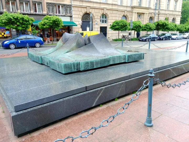 The tomb facing the square at Tomb of the Unknown Soldier, Kraków