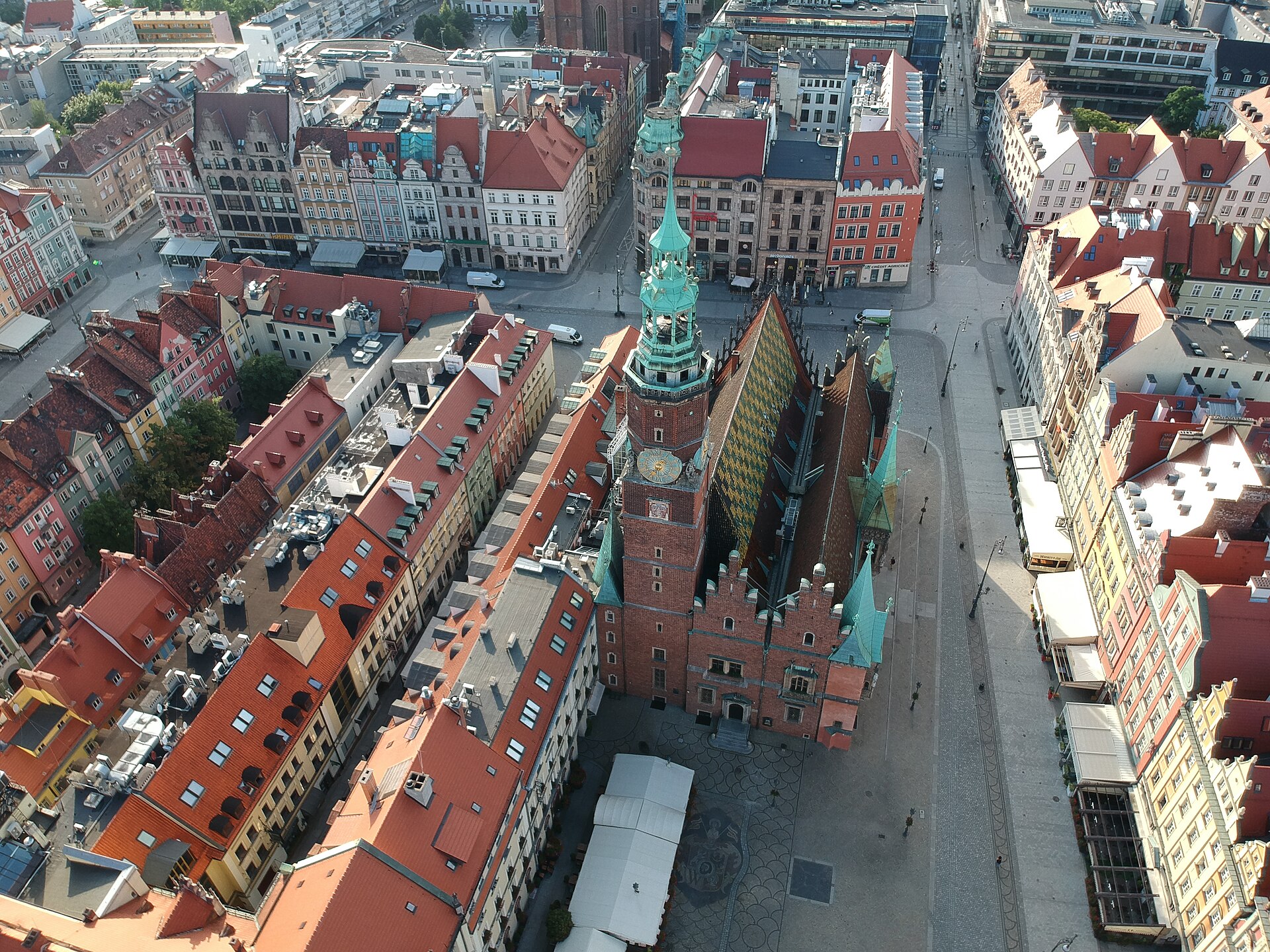Wrocław Market Square and the Old Town Hall